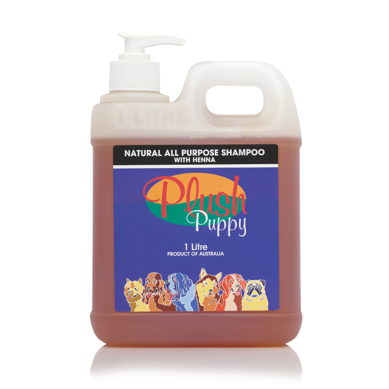 Natural all purpose shampoo with henna