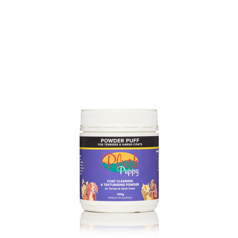 Plush Puppy Powder Puff 2 types regular and harsh/wire coats