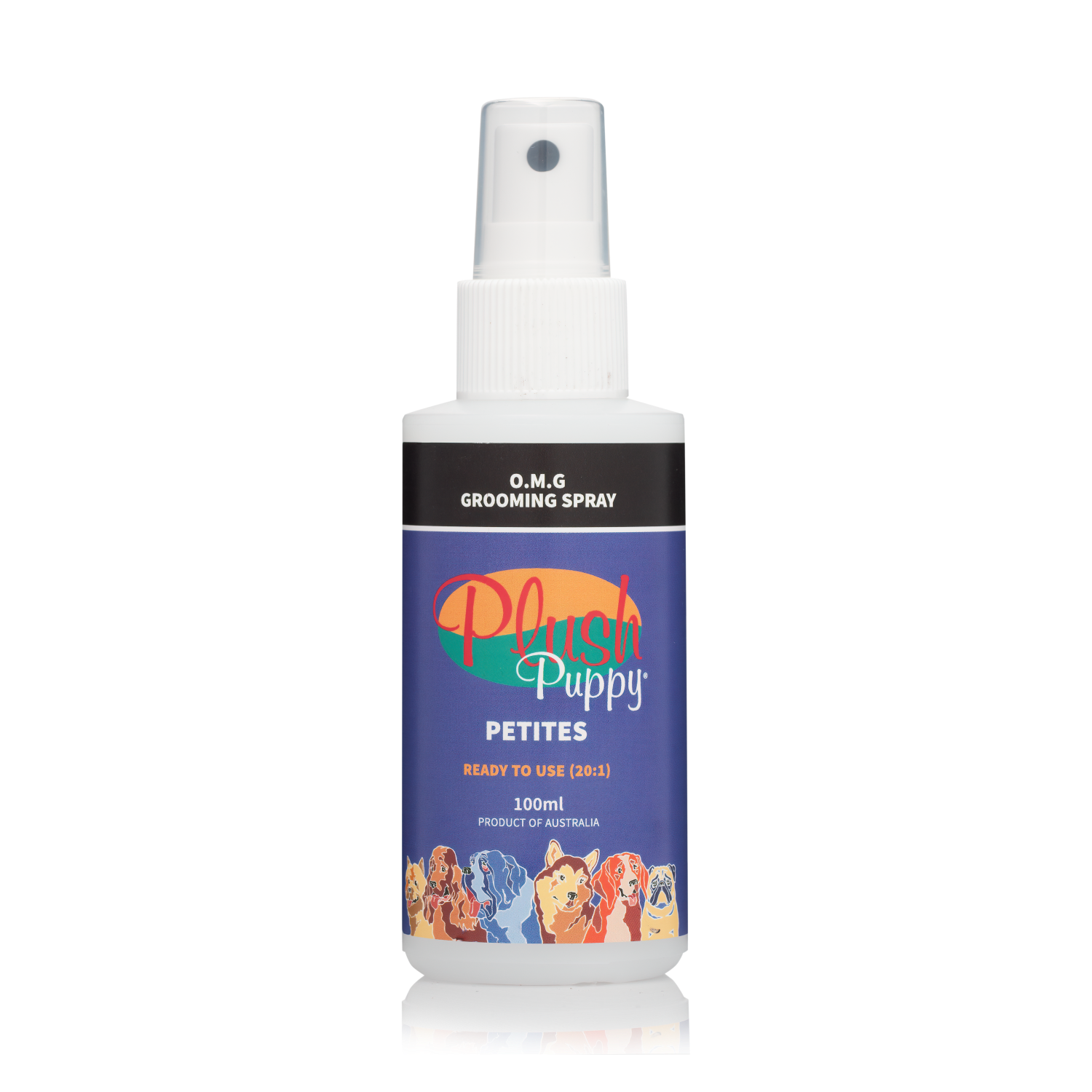 OMG Plush Puppy Grooming Spray