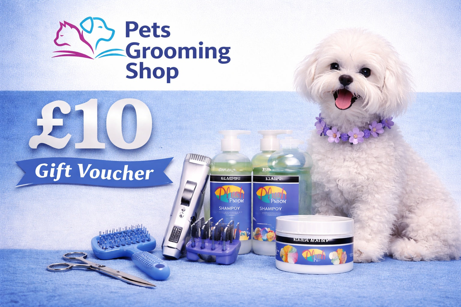 PETS Grooming shop gift card
